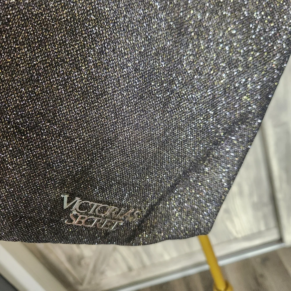 Victoria's Secret Shimmering Silver Tote - Picture 3 of 8